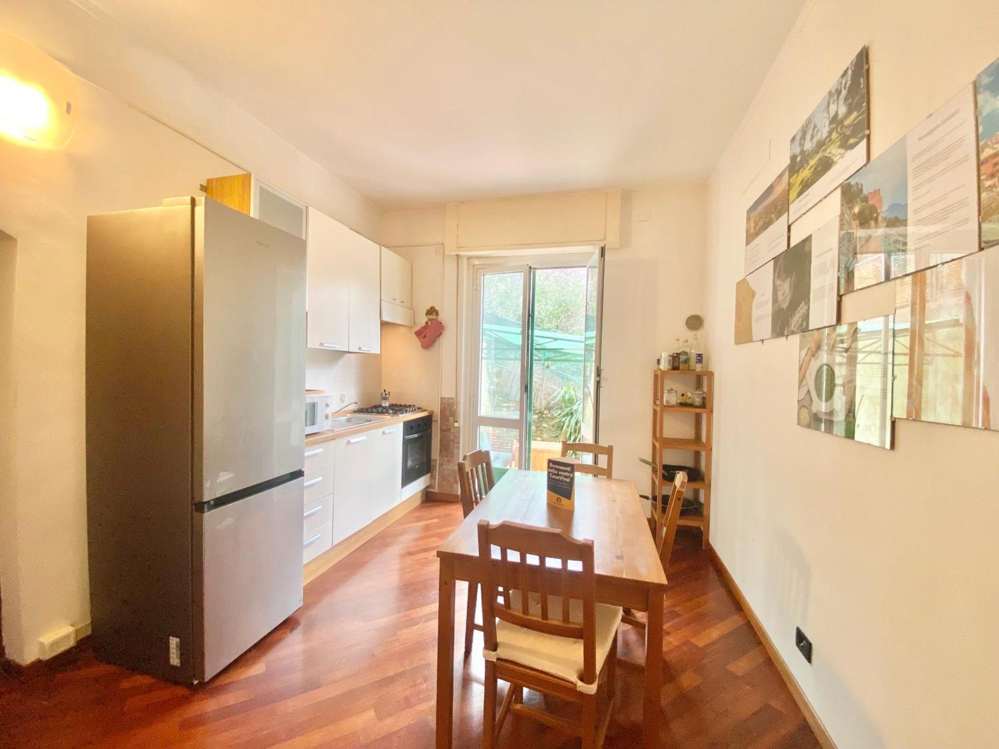 Casaviva - Bilo With Patio In Genova San Teodoro Apartment ภายนอก รูปภาพ